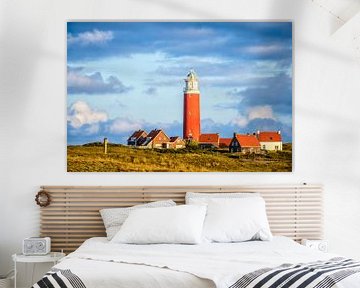 Leuchtturm von Texel in den Dünen von Sjoerd van der Wal