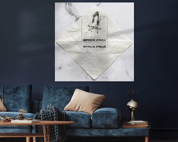 Gnome post Space Pack on marble by Floris Kok