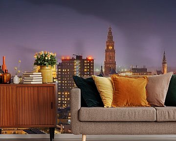 Panorama of the city of Groningen by Henk Meijer Photography