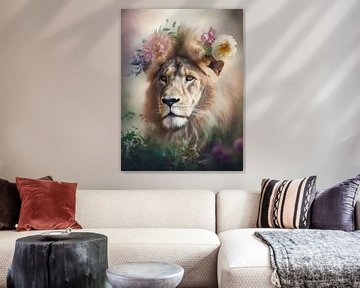 Majestic Lion by Eva Lee