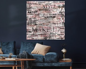 Word Wall Art MAKE-UP by WordWallArts by Monique