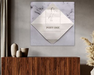Gnome post Pony Pack auf Marmor von Floris Kok