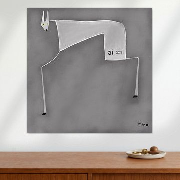 Höhlenzeichnung 2023 der AI-Schöpfung