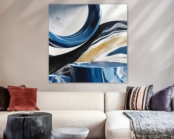 Abstract Expression #48 van ArtDesignWorks