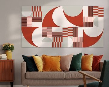 Serenity in Motion: Circles and Stripes no. 8 by Dina Dankers