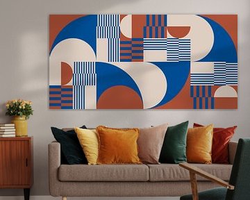 Serenity in Motion: Circles and Stripes no. 7 by Dina Dankers