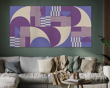 Serenity in Motion: Circles and Stripes no. 4 by Dina Dankers