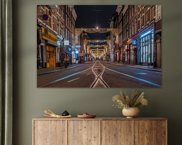 Amsterdam - Utrechtsestraat - Trambaan von Frank Smit Fotografie