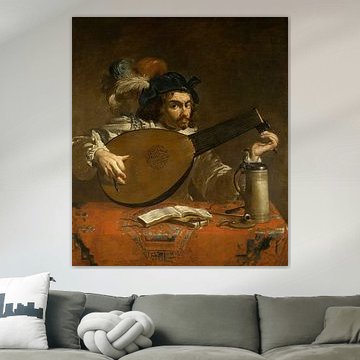 Der Lautenspieler, Theodoor Rombouts