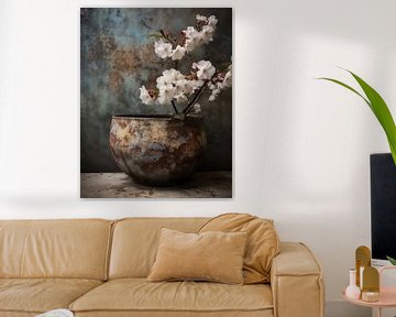 Bloesem in wabi sabi stijl van Studio Allee