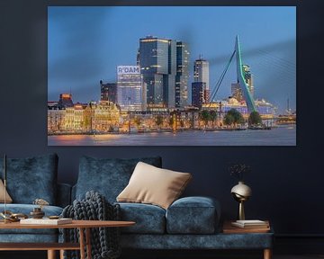 Rotterdam - Skyline Kop van Zuid sur Frank Smit Fotografie