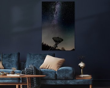 Die Milchstraße - Westerborker Radioteleskope von Frank Smit Fotografie