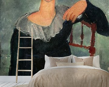 vrouw met rood haar, Amedeo Modigliani