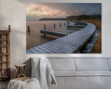 Warmond - Jetty at Het Joppe by Frank Smit Fotografie