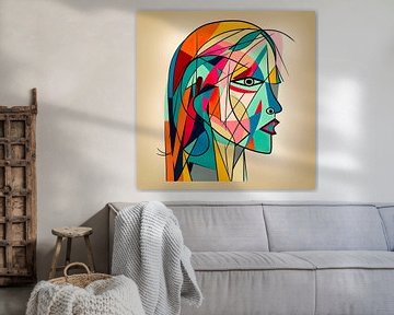 Portrait in the style of Pablo Picasso by Artsy