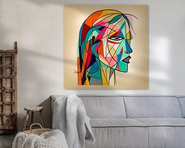 Portrait dans le style de Pablo Picasso sur Artsy