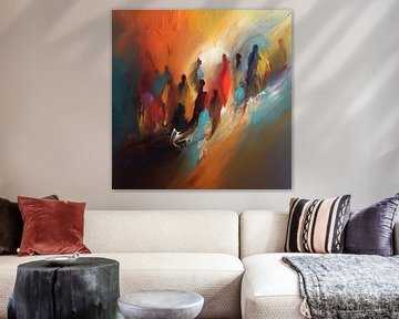 Abstract people by Artsy