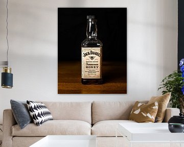 Jack Daniel's bottle in product photography by GCA Productions