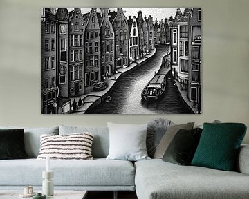 Die Stadt Amsterdam von Artsy