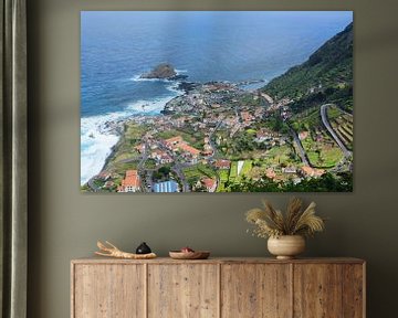 View of Porto Moniz - Madeira by Gisela Scheffbuch
