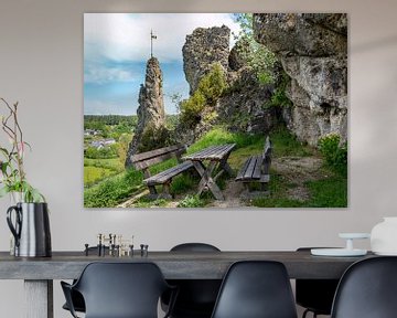 Felsen zum Klettern in der Fränkischen Schweiz von Animaflora PicsStock