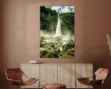 Waterfall in Ticino by Nicc Koch