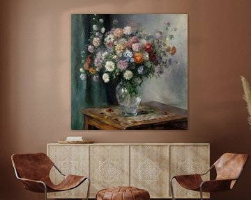 Flowers in vase by Artsy