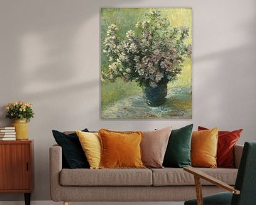 Vaas met bloemen, Claude Monet