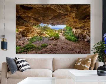Cave in Cyprus by Dennis Eckert