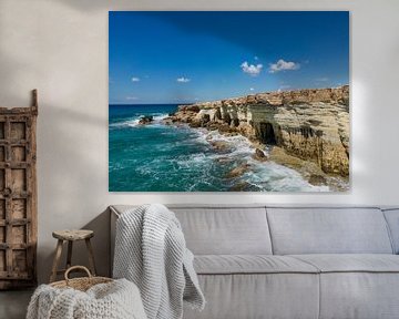 Cyprus coastline by Dennis Eckert
