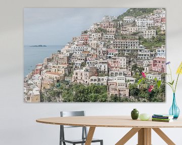 Uitzicht op Positano | Amalfikust in Italië van Photolovers reisfotografie