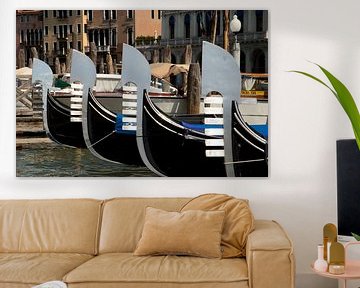 Gondola in Venice Italy by Remco Swiers