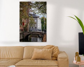 Short canal historic Amersfoort by Watze D. de Haan