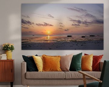 Sunrise on Zanzibar. by Willeke van Vulpen