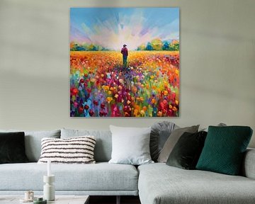 flower field by TheArtfulGallery