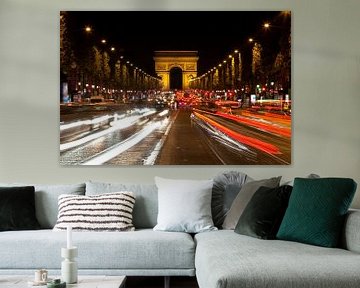 Avenue des Champs-Élysees, Paris by Arie Storm
