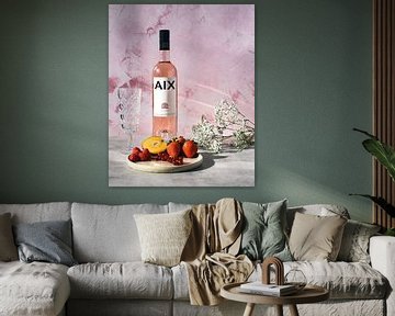 AIX Rose wine by Daisy de Fretes