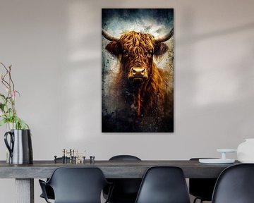 Schotse Hooglander, Highland Cow van Color Square