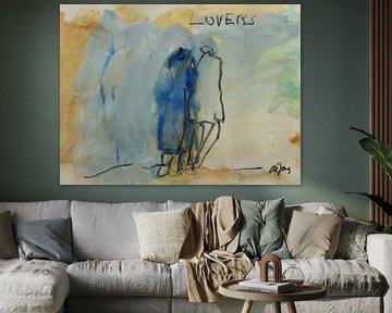 Lovers by Leo de Jong