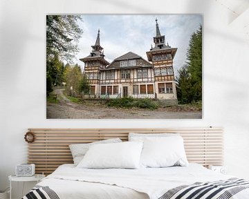 Voormalige Reichsbahner recreatiewoning in Alexisbad (Harz) van t.ART