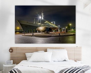 Het SS Rotterdam van MS Fotografie | Marc van der Stelt