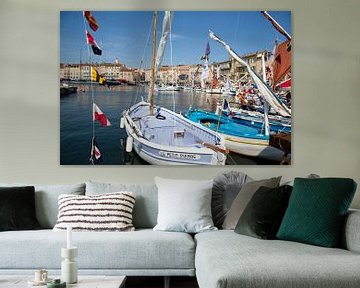 Saint Tropez haven van Christine Vesters Fotografie