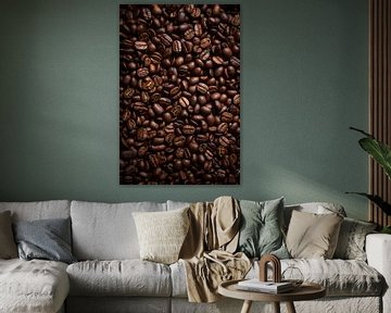 Coffee beans by drdigitaldesign