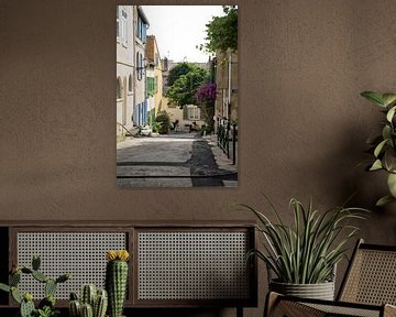 Saint Tropez idyllische straten en pleinen van Christine Vesters Fotografie