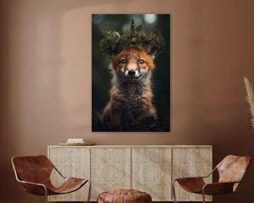 Little King Fox by Vivian Jolie