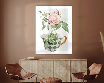 Cup of Rose by Marja van den Hurk