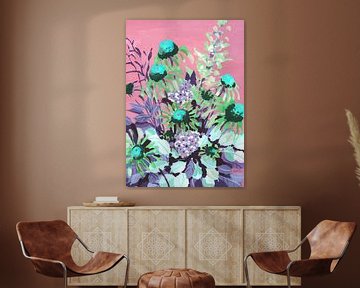 Echinacea pink sky, Ania Zwara by 1x