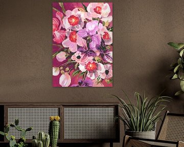 Pink Orchids, Ania Zwara by 1x