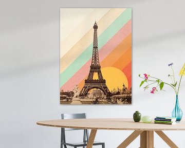 Eiffeltoren regenboog, Florent Bodart