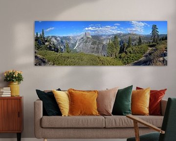 Yosemite National Park, Panorama van Paul van Baardwijk